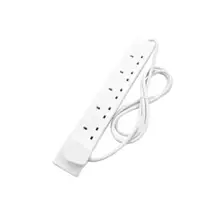 Target | 2M 6 Gang Uk Mains Extension - White | In Stock | Quzo UK