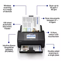 Epson | Epson WorkForce ES-590W | In Stock | Quzo UK