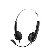Genius | Genius Hs220U Ultra Lightweight Headset With Mic, Usb Connection, Plug