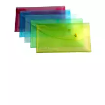 Rapesco | Rapesco Foolscap Pastel Popper Wallet Assorted Polypropylene (PP) DL
