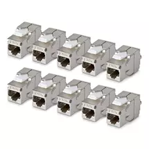 New Arrivals &amp; Just In | StarTech.com Shielded Cat6a Keystone Jack, 10Pack RJ45 Ethernet