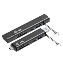 Interface Hubs | i-tec USB-C/USB-A Dongle SD, TF and 2x USB (1x USB-A, 1x USB-C)
