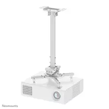 NEOMOUNTS Projector Mounts | Neomounts CL25540WH1 Beamer ceiling mount  h 60,590,5 cm  easyinstall