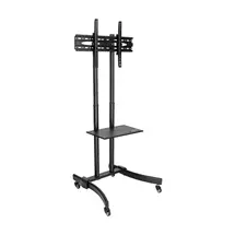 Signage Display Mounts | Tripp Lite DMCS3770L Rolling TV/Monitor Cart  for 37” to 70” TVs and