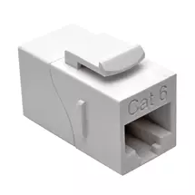 Keystone Modules | Tripp Lite N235001WH Cat6 StraightThrough Modular InLine SnapIn