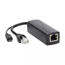 Cable Gender Changers | Tripp Lite NPOESPLG5VMU PoE to USB MicroB and RJ45 Active Splitter