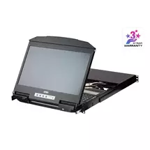 KVM Switch | ATEN CL3884NW KVM switch Rack mounting Black | In Stock
