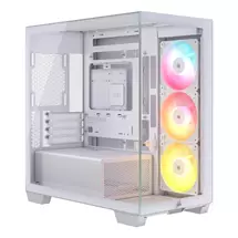 Mid Tower Case | Corsair 2800X RS-R ARGB Midi Tower White | In Stock