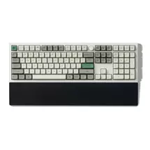 Silicone | Keychron PR52 wrist rest Silicone Black | In Stock