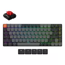 Wireless Keyboards | Keychron K3 keyboard Universal USB + Bluetooth QWERTY UK English Grey