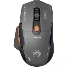 MARVO Duke 50 M368W Wireless Gaming Mouse, Tri-Mode Connectivity USB, 2.4GHz amp; Bluetooth, 6 DPI levels (800 - 12800), 1000Hz Polling Rate, 13 Mode RGB Backlighting, 79g
