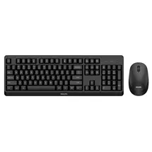 Wireless Keyboards | Philips 3000 series SPT6307BL/40 keyboard Mouse included Universal RF