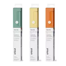 Cricut | Cricut Iron-On (12 in x 24 in) Eucalyptus, Butter Yellow, Orange Spice
