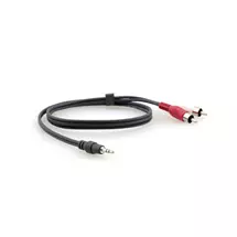 Kramer Electronics  | Kramer Electronics 3.5mm - 2 RCA, 10.7m audio cable Black, Red, White