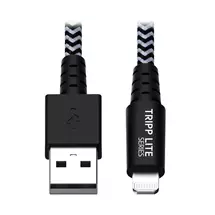 Lightning Cables | Tripp Lite M100006HD HeavyDuty USBA to Lightning Sync/Charge Cable,