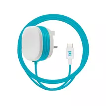 JUICE Mobile Device Chargers | Juice JUI-MAINS-TYPEC-25W-ECO, Indoor, AC, 9 V, 4.5 m, Blue, White