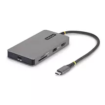 StarTech.com USB-C Multiport Adapter with 4K 60Hz HDMI, 140W Power Delivery, USB 10Gbps Hub, GbE, SD and MicroSD Slots, Plug-and-Play Mini Dock for Dell, HP, Lenovo Laptops
