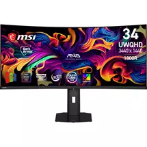 MSI MAG 341CQP QD-OLED X28 computer monitor 86.4 cm (34