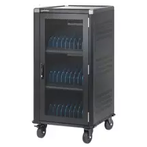 New Arrivals &amp; Just In | Manhattan Laptop Charging Cabinet Trolley/Cart via USBC 65W 16" 30bay,