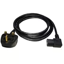 Power Cables | Cables Direct RB-297 power cable Black 2 m | In Stock
