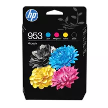 HP 953 4-pack Black/Cyan/Magenta/Yellow Original Ink Cartridges
