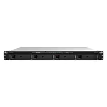 Synology RackStation RS826+ NAS/storage server Rack (1U) AMD Ryzen V1500B 4 GB DDR4 0 TB DiskStation Manager Black, Grey