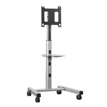 Flat Panel Floor Stands | Chief Medium Flat Panel Mobile AV Cart - MFCUB - LIMITED AVAILABILITY