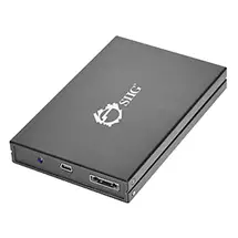 Siig | Siig JU-SA0D12-S1 storage drive enclosure Black 2.5"