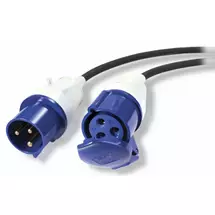 Power Cables | APC IEC309/IEC309 6m Black | In Stock | Quzo UK