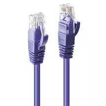Cables | Lindy 20m Cat.6 U/UTP Network Cable, Purple | In Stock