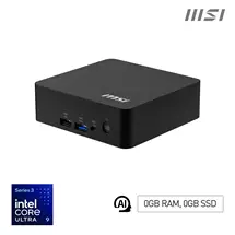 Barebones PCs | MSI Cubi NUC AI+ 3MG - Intel Core Ultra 9 386H Barebone 3Y