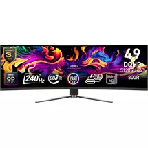 Console Gaming Monitor | MSI MPG 491CQPX QDOLED computer monitor 124.5 cm (49") 5120 x 1440