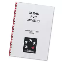5Star | 5Star 916345 binding cover A4 PVC Transparent 100 pc(s)