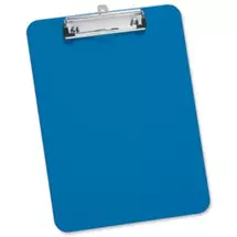 5Star | 5Star 913713 clipboard A4 Plastic Blue | In Stock | Quzo UK