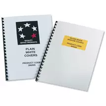 5Star | 5Star 356505 binding cover A4 White 100 pc(s) | In Stock