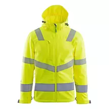 Arco | Arco Responsible Men’s Yellow Hi-Vis Softshell Jacket M