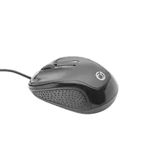 Compgear | connektgear MO542 USB Mid-Size 3 Button Optical Mouse - Black