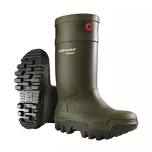 Top Brands | Dunlop Purofort Thermo+ Unisex Adult Black, Green | In Stock