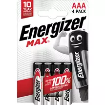 Batteries | Energizer Max AAA Single-use battery Alkaline | In Stock