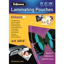 FELLOWES | Fellowes 53962 laminator pouch 25 pc(s) | In Stock