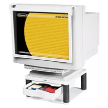 FELLOWES | Fellowes 9171302 monitor mount / stand Desk White | In Stock