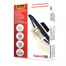 FELLOWES | Fellowes Glossy 125 Micron Card Laminating Pouch - 54x86mm