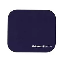 Gaming Mouse Mat | Fellowes Microban Mouse Pad Navy Blue | In Stock | Quzo UK