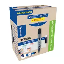 Paint Markers | Pilot V BOARD MASTER Blue 10 pc(s) | In Stock | Quzo UK