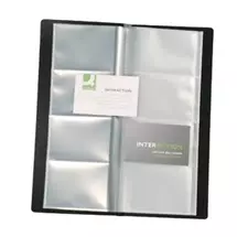 Business Card Holders | QCONNECT KF03664 business card holder Polypropylene (PP) Black,