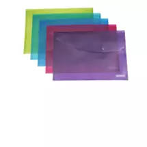 Rapesco | Rapesco Foolscap Bright Popper Wallet report cover Polypropylene (PP)