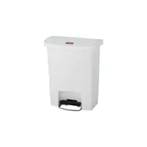 Rubbermd | Rubbermaid 1883555 trash can 30 L Rectangular Plastic, Resin White