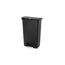 Rubbermd | Rubbermaid 1883613 trash can 68 L Rectangular Plastic, Resin Black