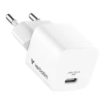 Mobile Device Chargers | Verbatim Mini GaN Charger 20W | In Stock | Quzo UK