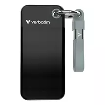 SSD Drive | Verbatim Pocket SSD USB 3.2 Gen 2 128GB Black/Grey
